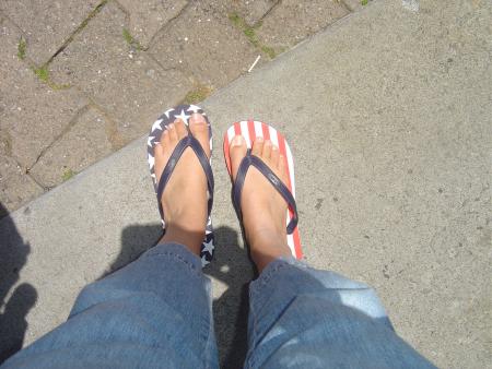 Mes tongs