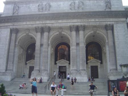 La celebre bibliotheque de NYC