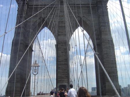 les cables du Brooklin Bridge